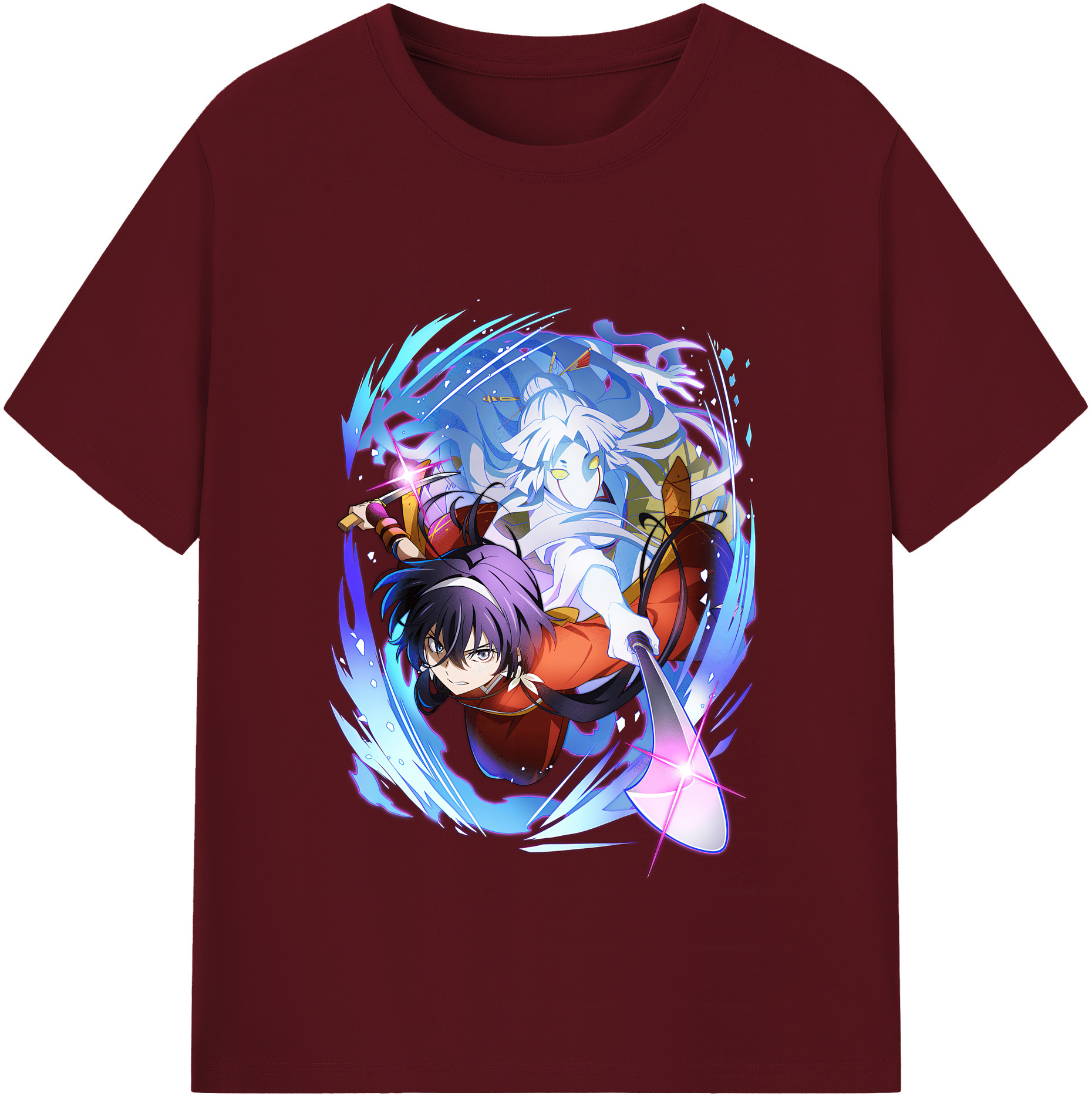 （画像用） 文豪ストレイドッグス Bungo Stray Dogs 綿100％半袖Tシャツ（フロントプリント）